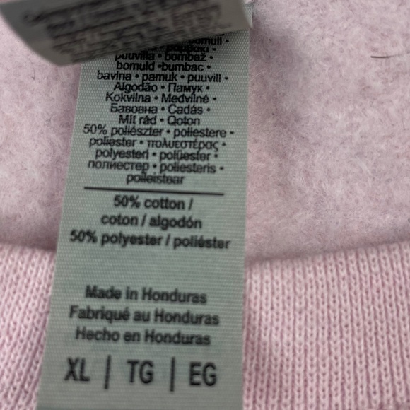 Disney Zipa Dee Tees Pink Pullover Sweatshirt Women's XL - Picture 3 of 9